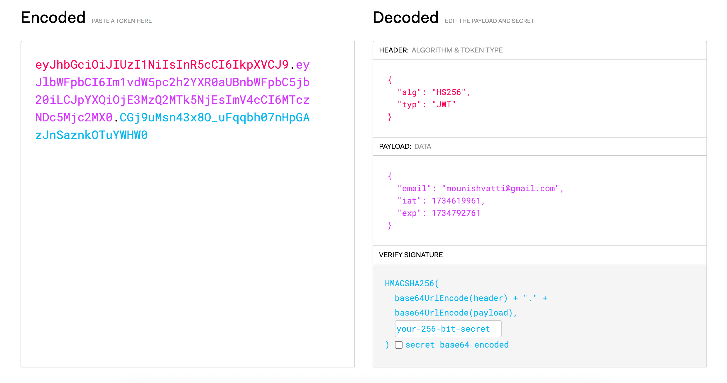 jwt verify